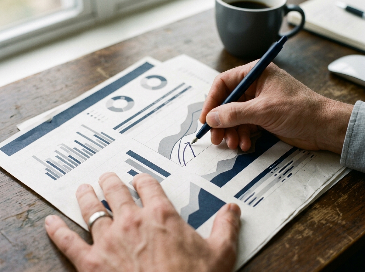 Analyse de tableaux de bord d'entreprise
